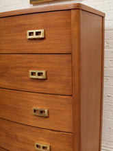 Load image into Gallery viewer, Vintage Highboy Mahogany Dresser
