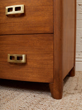 Load image into Gallery viewer, Vintage Highboy Mahogany Dresser
