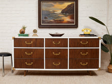 Load image into Gallery viewer, White Vintage Campaign Dresser
