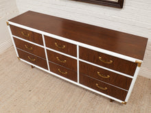 Load image into Gallery viewer, White Vintage Campaign Dresser
