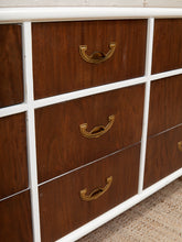 Load image into Gallery viewer, White Vintage Campaign Dresser
