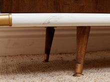 Load image into Gallery viewer, White Vintage Campaign Dresser
