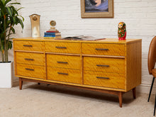 Load image into Gallery viewer, Madagascar Vintage Nine Drawer Dresser
