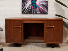 Load image into Gallery viewer, Vintage Narrow Cabinet Desk
