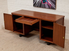 Load image into Gallery viewer, Vintage Narrow Cabinet Desk
