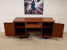 Load image into Gallery viewer, Vintage Narrow Cabinet Desk
