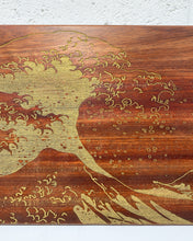 Load image into Gallery viewer, The Great Hokusai Wave, Wood Etching
