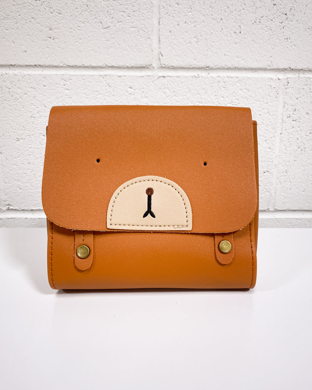 Bear Face Mini Backpack