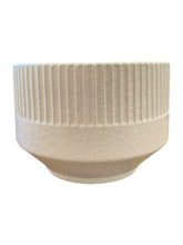 Load image into Gallery viewer, Fluted Ceramic Flower Pot
