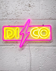 Disco LED Sign