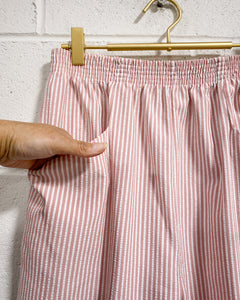 Vintage Blush Pink Seersucker Pants (10)