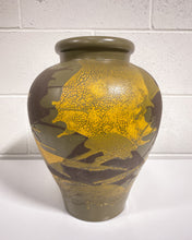 Load image into Gallery viewer, Large Ceramic Vase in Earth Tones
