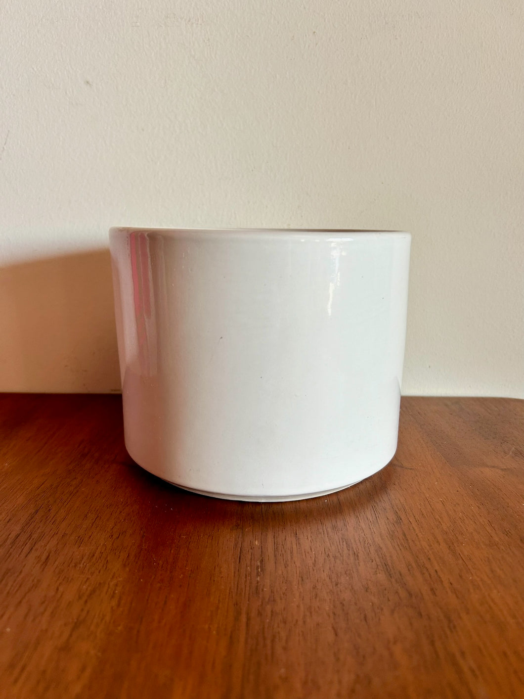 White Gainey Planter