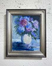 Load image into Gallery viewer, Painting of Hydrangeas by Sarah Deen
