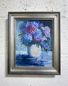 Painting of Hydrangeas by Sarah Deen