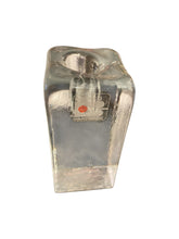 Load image into Gallery viewer, Heavy Glass Blenko Candle Holder
