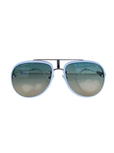 Load image into Gallery viewer, White Frame Aviator Sunnies
