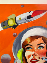 Load image into Gallery viewer, Space Girl #1 By Jean Bradley
