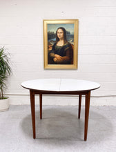 Load image into Gallery viewer, White Top Vintage Dining Table

