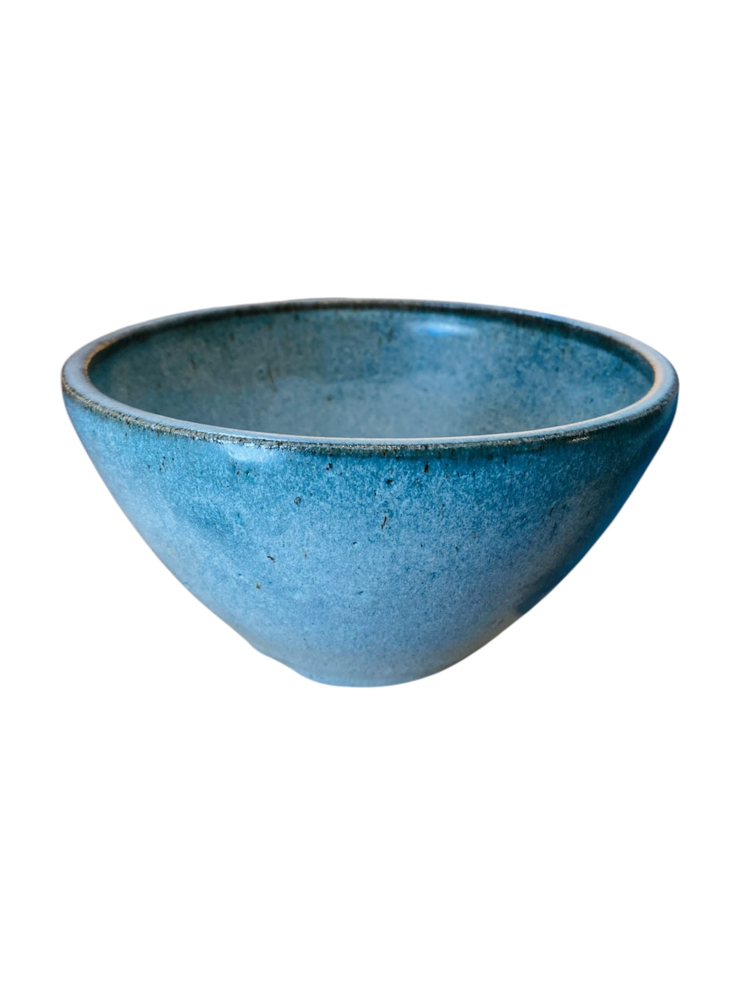 Palm Springs Blue Gray Glazed Bowl