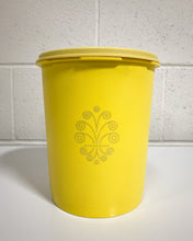 Load image into Gallery viewer, Vintage Yellow Tupperware Canister - Small
