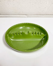 Load image into Gallery viewer, Vintage Green Melamine Ashtray
