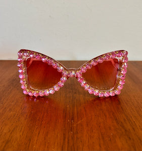 Pink Rhinestone Sunnies