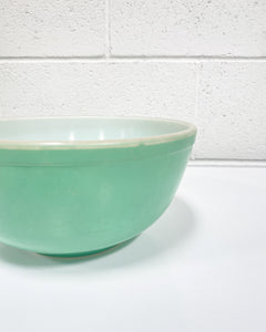 Medium Vintage Green Pyrex Bowl