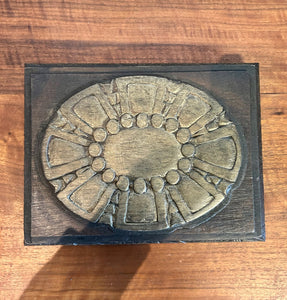 Handcrafted Hand carved Tibetan Religious Worship Jewelry Box