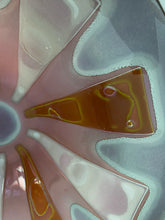 Load image into Gallery viewer, Higgins Fused Glass Pink and Orange Bowl
