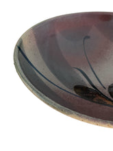 Load image into Gallery viewer, Studio Pottery Stoneware Bowl in Navy Blue and Deep Purple
