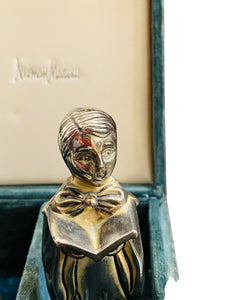 Neiman Marcus Silver plated Girl Boy Choir