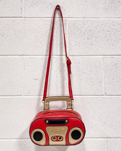Old Fashion Red Radio Purse