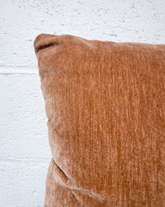 Square Pillow in Amici Ginger (20” x 20”)