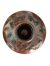 Load image into Gallery viewer, Red Oxide Floating Modernist vase
