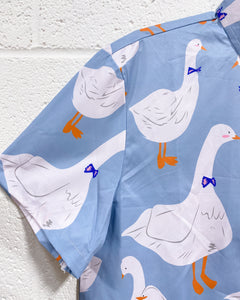 My Blue Duck Button Up (L)