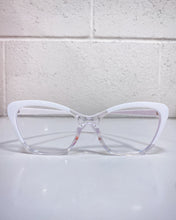 Load image into Gallery viewer, White Cat Eye Fashion Glasses
