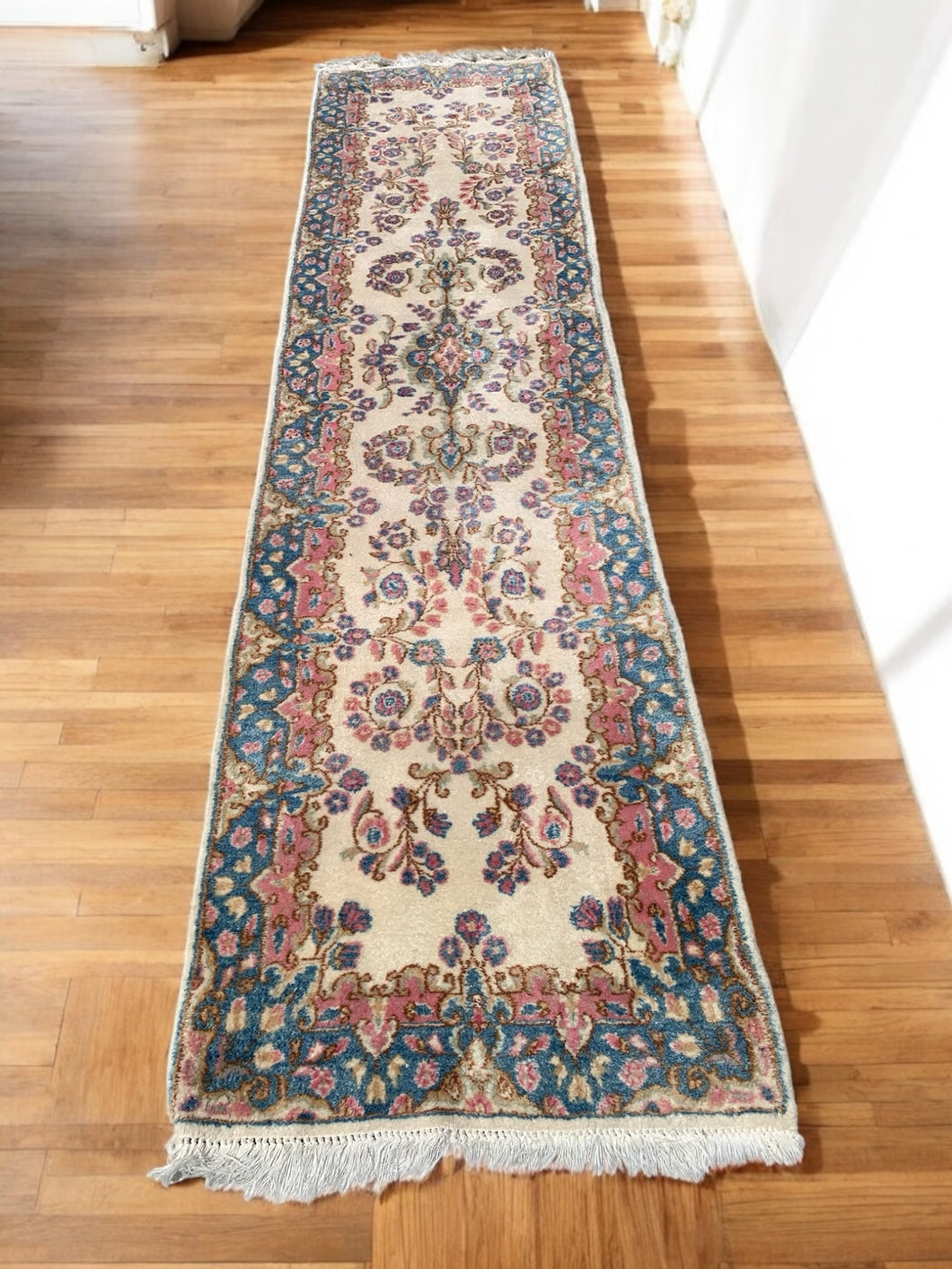 Vintage Karastan Floral Runner Rug