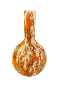Mid century Orange Bud Vase