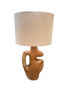 Earth Toned Abstract Table Lamp