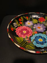 Load image into Gallery viewer, Vintage Mexican Batea Folk Art Bowl
