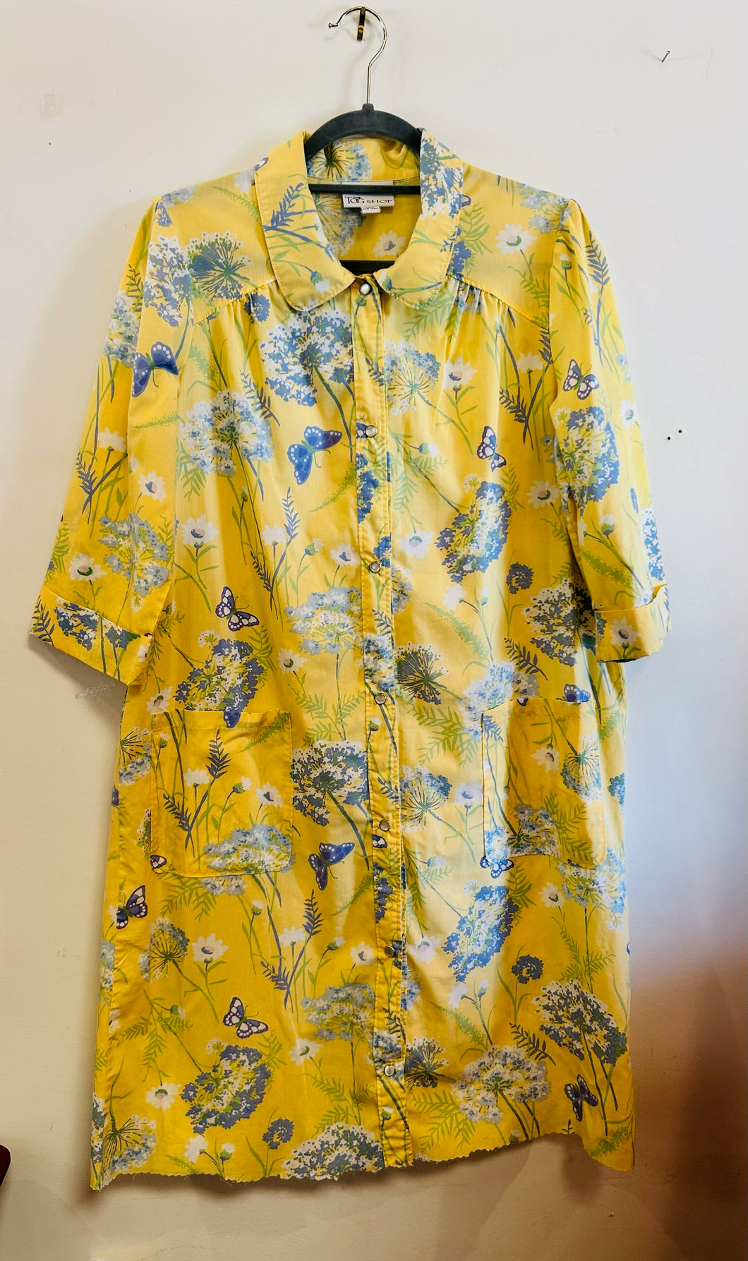 Yellow Flowered Muumuu