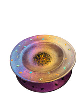 Load image into Gallery viewer, Beautiful Iridescent Infused Glass Bowl
