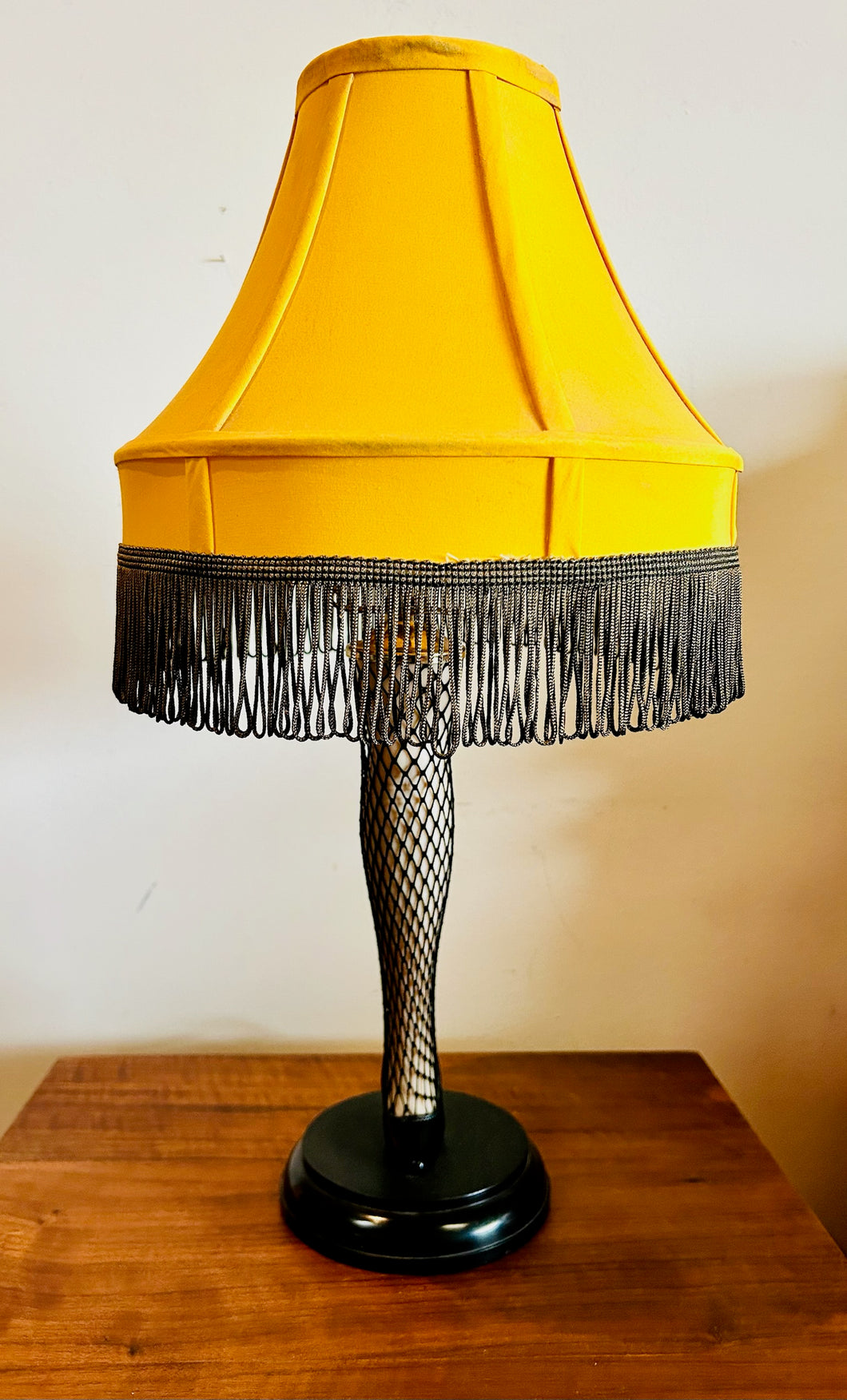 A Christmas Story Fishnet Leg Lamp Movie Replica