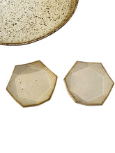 Load image into Gallery viewer, Cream Glazed Hex Catchall
