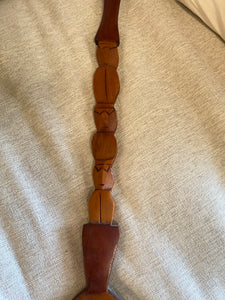Large Carved Tiki Fork