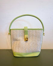 Load image into Gallery viewer, Woven Green Purse
