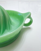 Load image into Gallery viewer, Jadeite Glass Juicer
