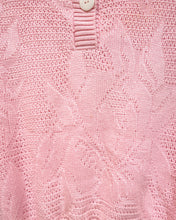 Load image into Gallery viewer, Vintage Pink Knit Blouse
