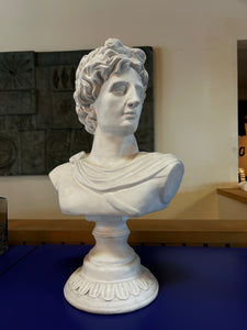 Apollo Bust And Plaster Sculpture
